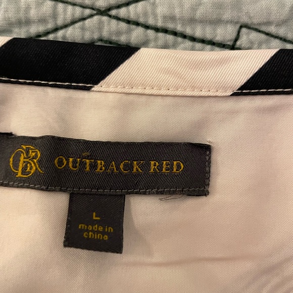 Navy and cream stripped skirt - Picture 3 of 3